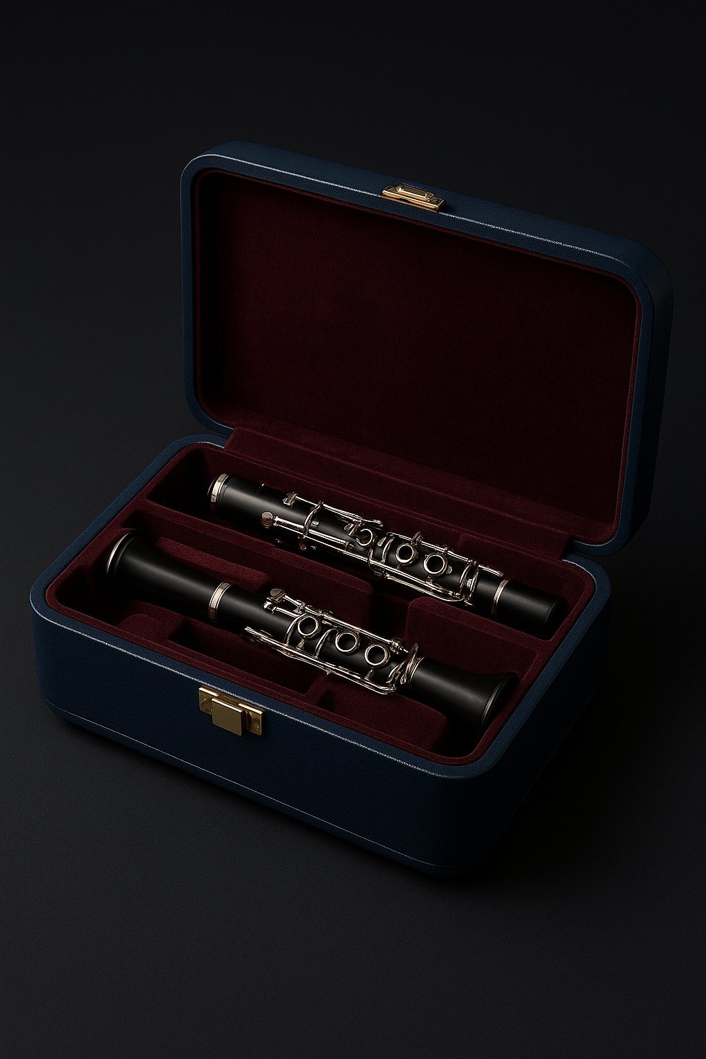 A and B-flat Clarinet Double Case
